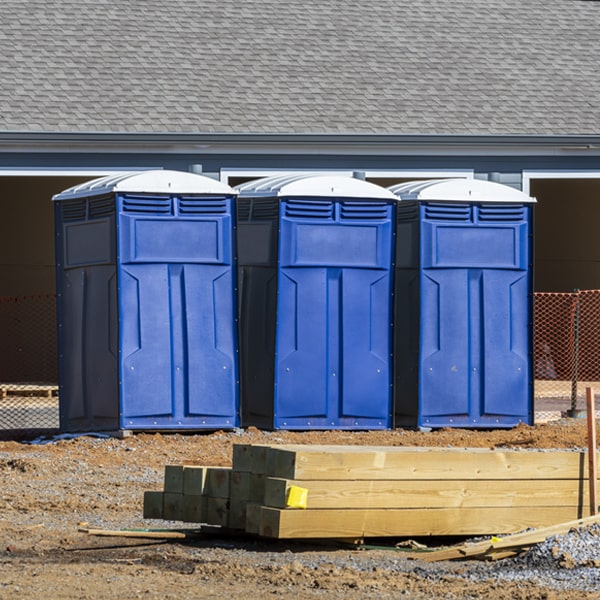 how do i determine the correct number of portable toilets necessary for my event in Turney MO